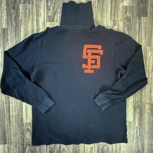Vintage SF Giants Turtleneck Sweatshirt Mens M NorthWest Passage USA Cotton